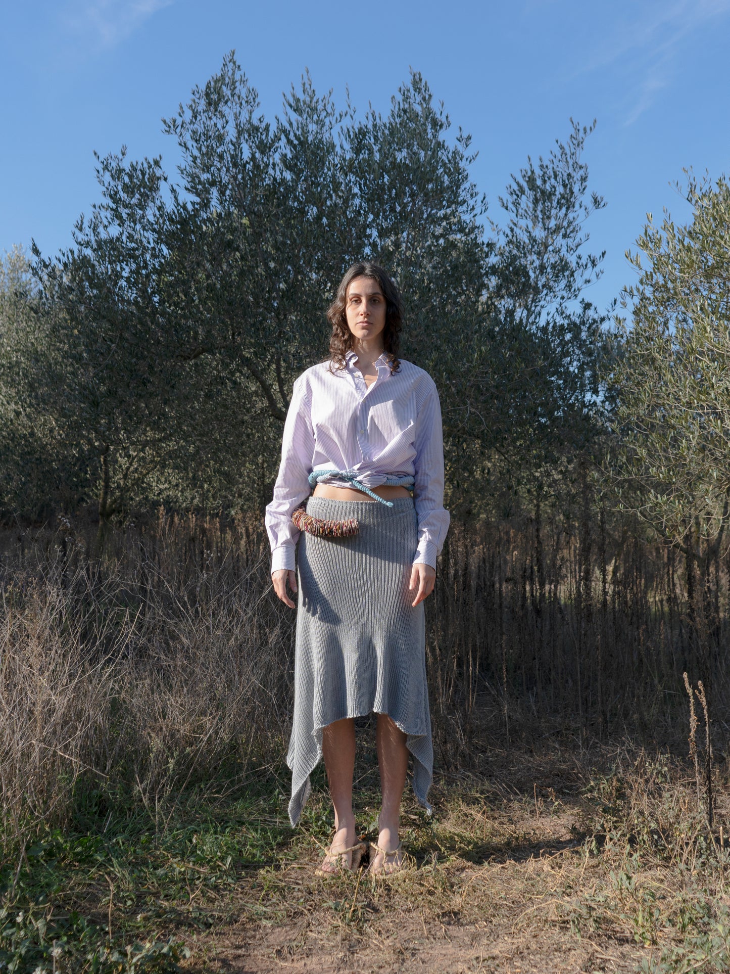 The Rectangular Leather Belt